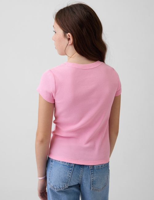 Kids Arch Logo Rib T-Shirt