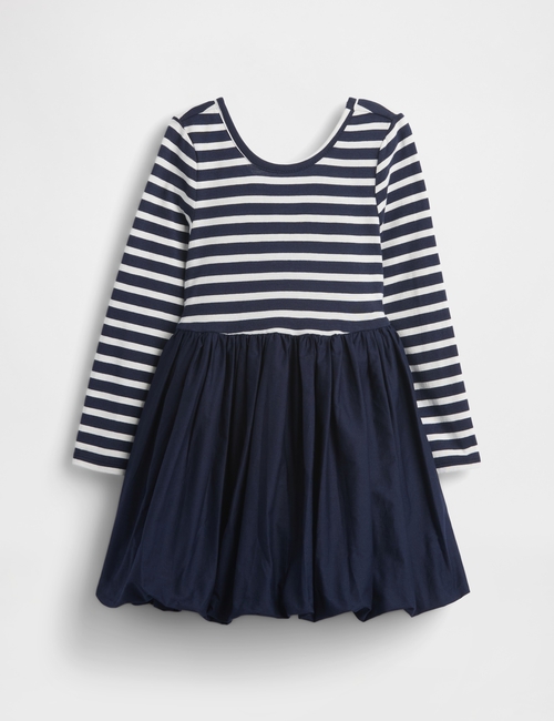 Baby & Toddler Mixed Media Bubble Dress