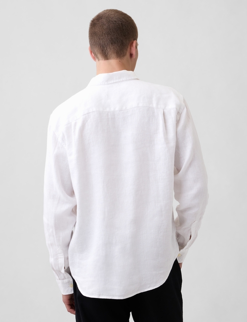 100% Linen Relaxed Shirt