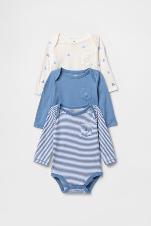 Baby First Favorites Organic Cotton Bodysuit (3-Pack)