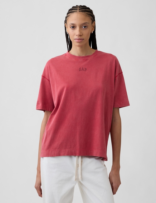 Organic Cotton VintageSoft Athletic Logo Tunic T-Shirt