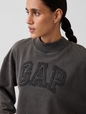 Heavyweight French Terry Oversized Mockneck Sweatshirt