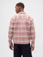 Organic Cotton Relaxed Flannel Shirt