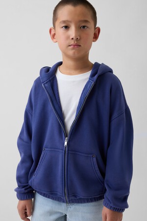 Kids VintageSoft Relaxed Zip Hoodie