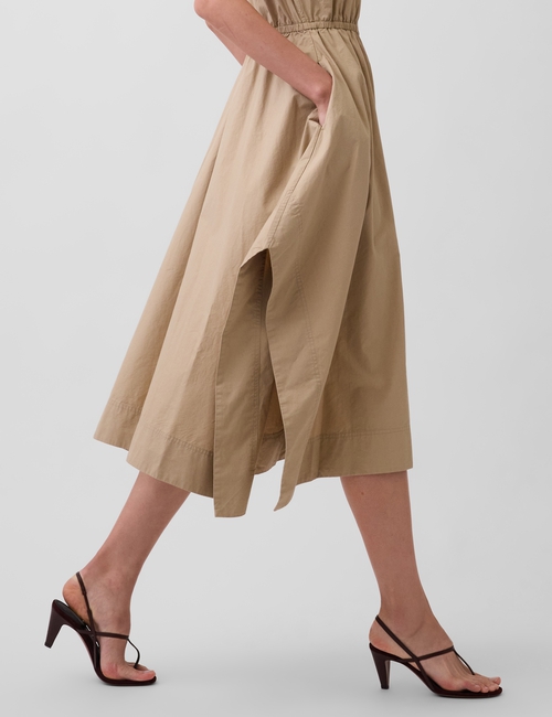 Poplin Handkerchief Shirtdress