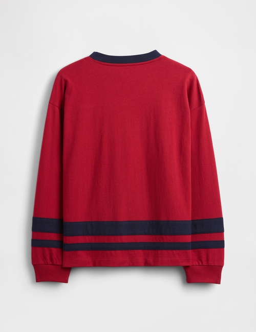 MVL LS VNECK JERSEY TEE