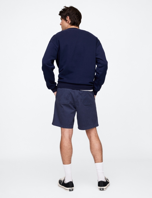 7" Essential Pull-On Khaki Shorts