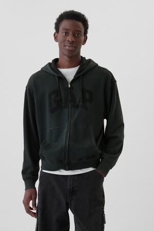 Logo Zip Hoodie