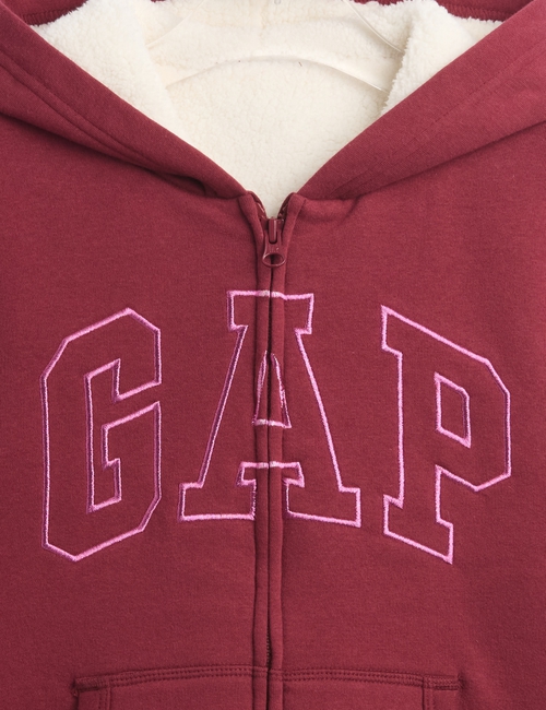 Gap Logo Fleece Zip Hoodie