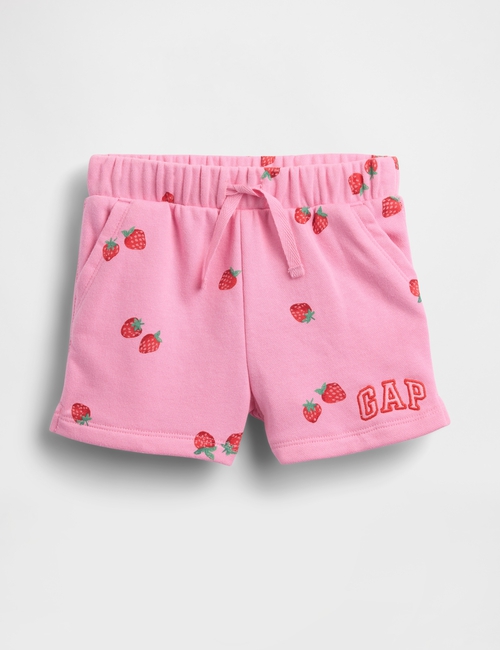 babyGap Logo Pull-On French Terry Shorts