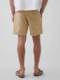 7.5" Linen-Cotton Shorts