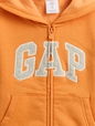 babyGap Relaxed Logo Zip Hoodie