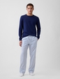 Relaxed Poplin PJ Pants