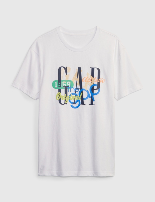 Mix Gap logo T-shirt