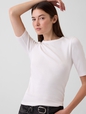Modern Elbow-Sleeve T-Shirt