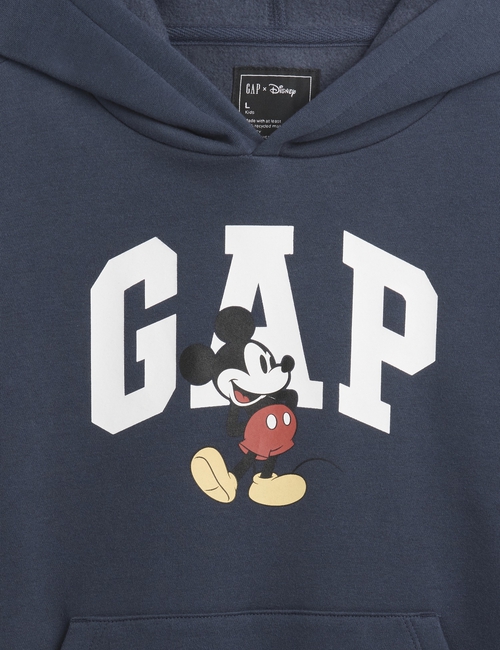 GapKids × Disney Mickey Mouse Relaxed Logo Hoodie