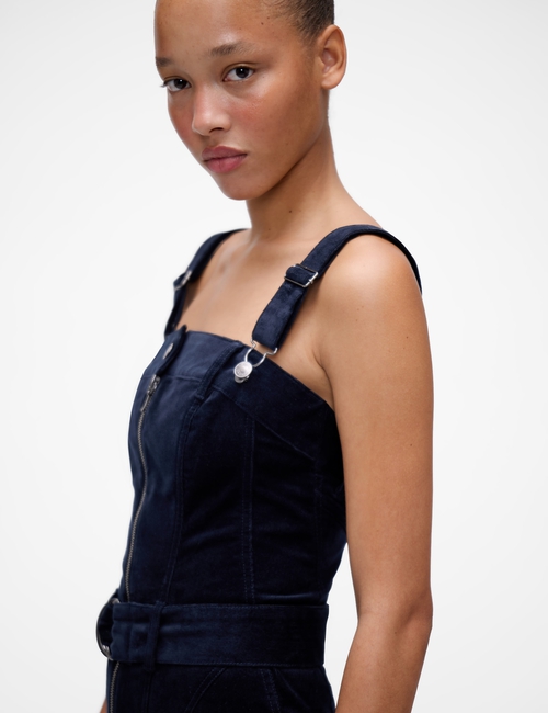 GapStudio Corduroy Belted Midi Dress
