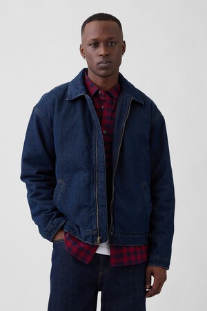 V-DENIM ZIP JACKET