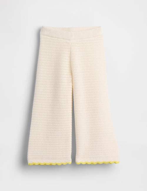 Baby & Toddler Crochet Wide-Leg Pants