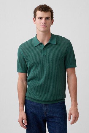 V-SS CROCHET POLO