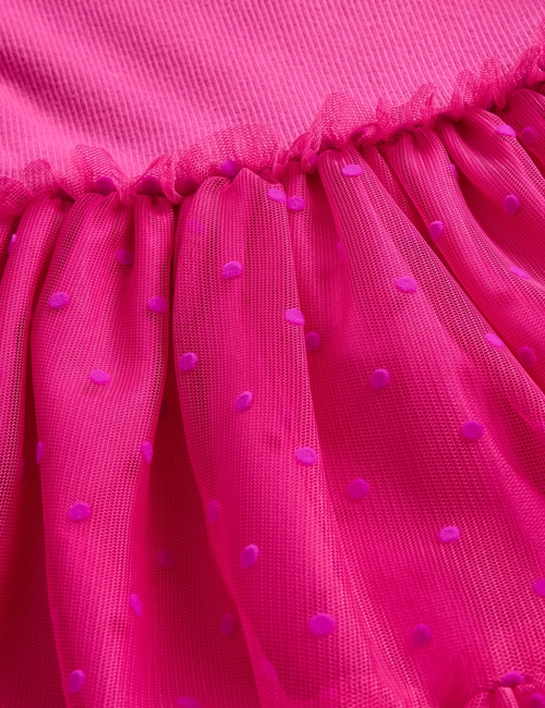 Baby & Toddler Tulle Mixed Media Dress