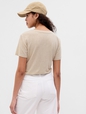 Linen-Blend T-Shirt