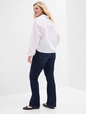 Mid Rise Baby Boot Jeans