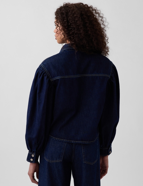 Gap × HFR Balloon-Sleeve Denim Shirt by LaTouché
