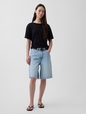 SS LINEN OVERSIZED TEE
