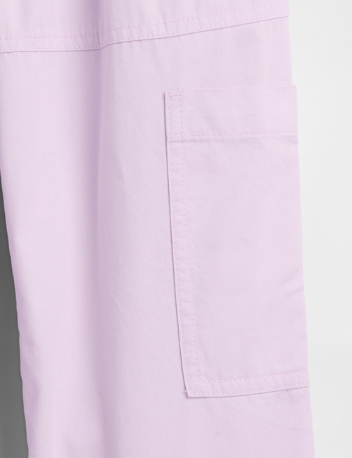 Kids Pull-On Relaxed Denim Cargo Pants