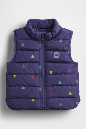 V-FRCH PUFFER VEST