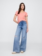 Gap V-Neck Graphic T-Shirt