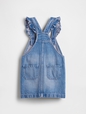Baby & Toddler Denim Ruffle Skirtall