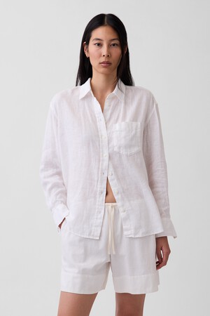 100% Linen Oversized Shirt