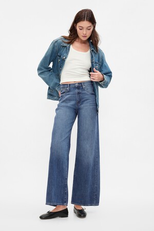 High Rise Wide-Leg Jeans