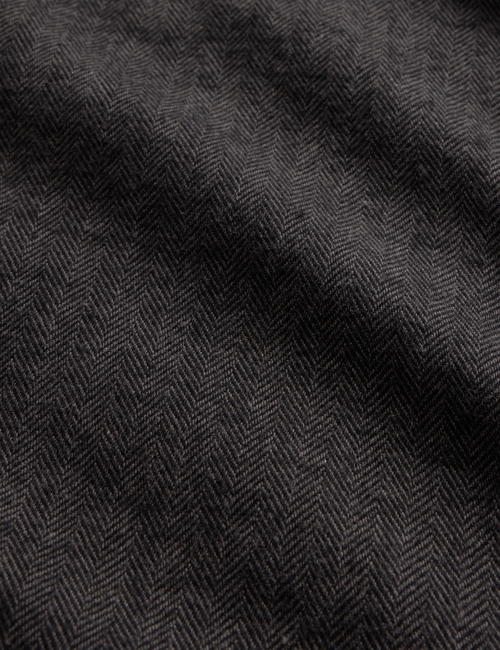 Organic Cotton Relaxed Flannel Shirt