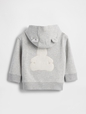 Baby VintageSoft Bear Logo Zip Hoodie