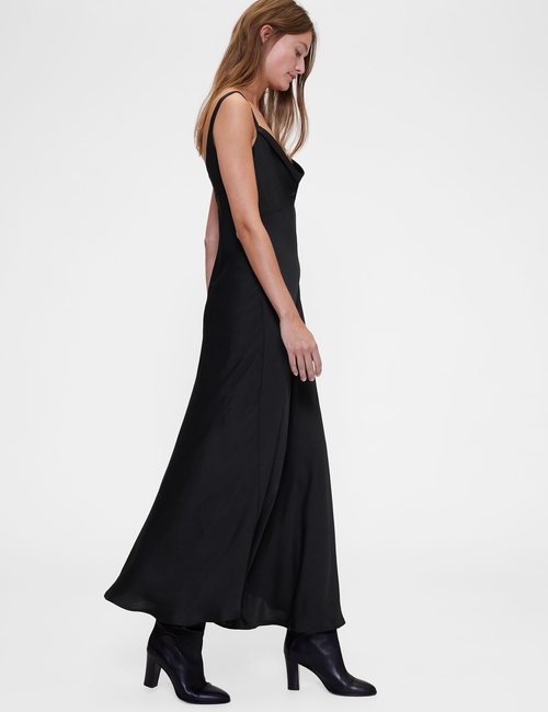 GapStudio Satin Slip Maxi Dress