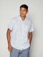 Stretch Poplin Shirt in Slim Fit