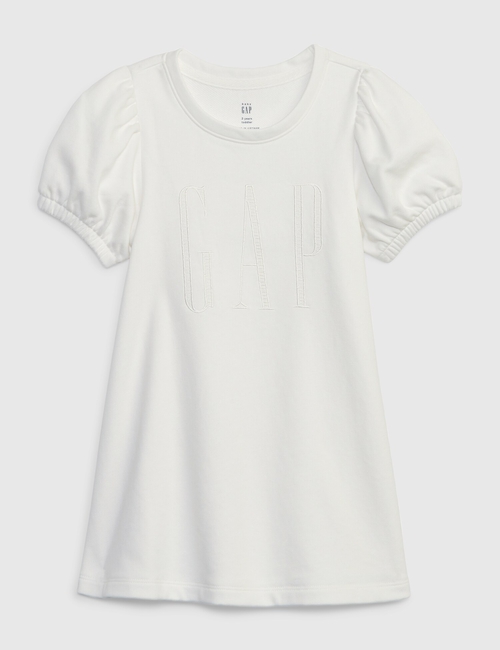 Toddler Puff Sleeve Gap Logo Dress