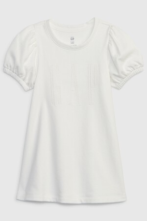 Toddler Puff Sleeve Gap Logo Dress