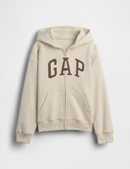 Kids VintageSoft Logo Zip Hoodie