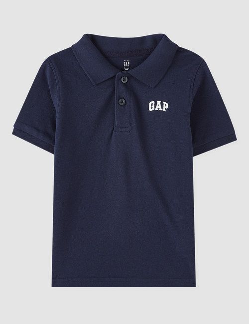 babyGap Logo Pique Polo Shirt