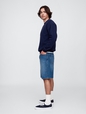 9" SuperSoft Loose Denim Shorts