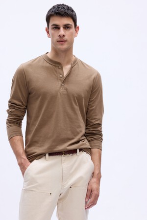 Everyday Soft Henley T-Shirt