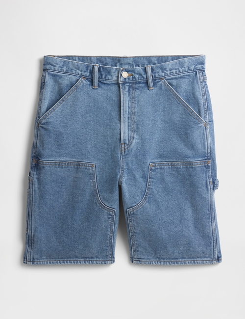 9" Denim Carpenter Shorts
