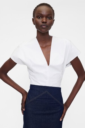 GapStudio Poplin Bodysuit