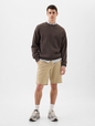9" Essential Khaki Shorts