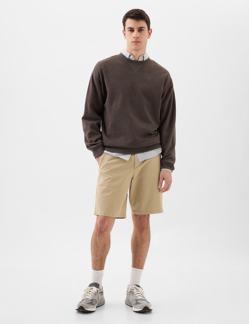 9" Essential Khaki Shorts