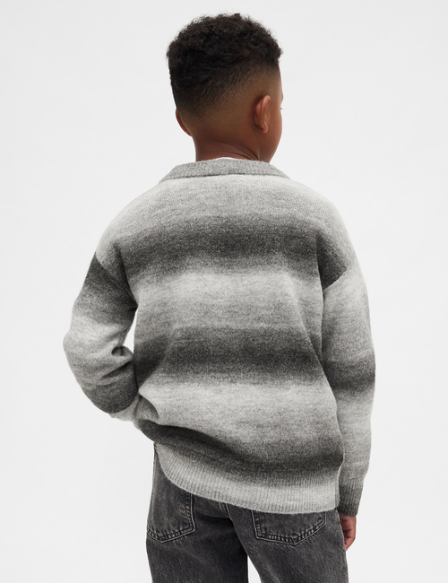 SPACE DYE CREW SWEATER